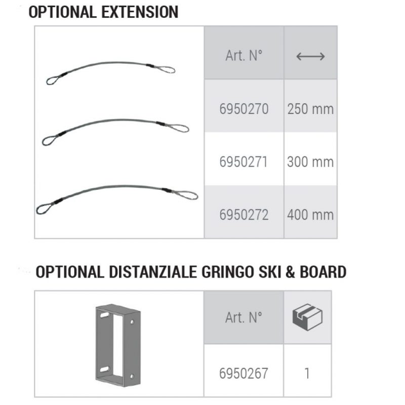 Optional Gringo Ski und Board – Bild 3